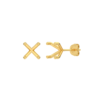 lab-grown-diamond-earrings-model-1-yellow-gold עגילי מרטיני לשיבוץ יהלומי מעבדה עגולים 0.3 קראט לכל יהלום, 0.6 קראט סה״כ – זהב 14K