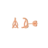 lab-grown-diamond-earrings-model-3-rose-gold.png עגילי מרטיני לשיבוץ יהלומי מעבדה טיפה 0.7 קראט לכל יהלום, 1.4 קראט סה״כ – זהב 14K