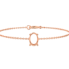 lab-grown-diamond-oval-rose-gold-vertical-basket-bracelet צמיד ל- יהלום מעבדה אובל 2 קראט לאורך – זהב 14K