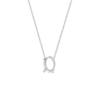lab-grown-diamond-oval-white-gold-vertical-basket-necklace שרשרת יהלום מעבדה ל - אובל 2 קראט לאורך - זהב 14K