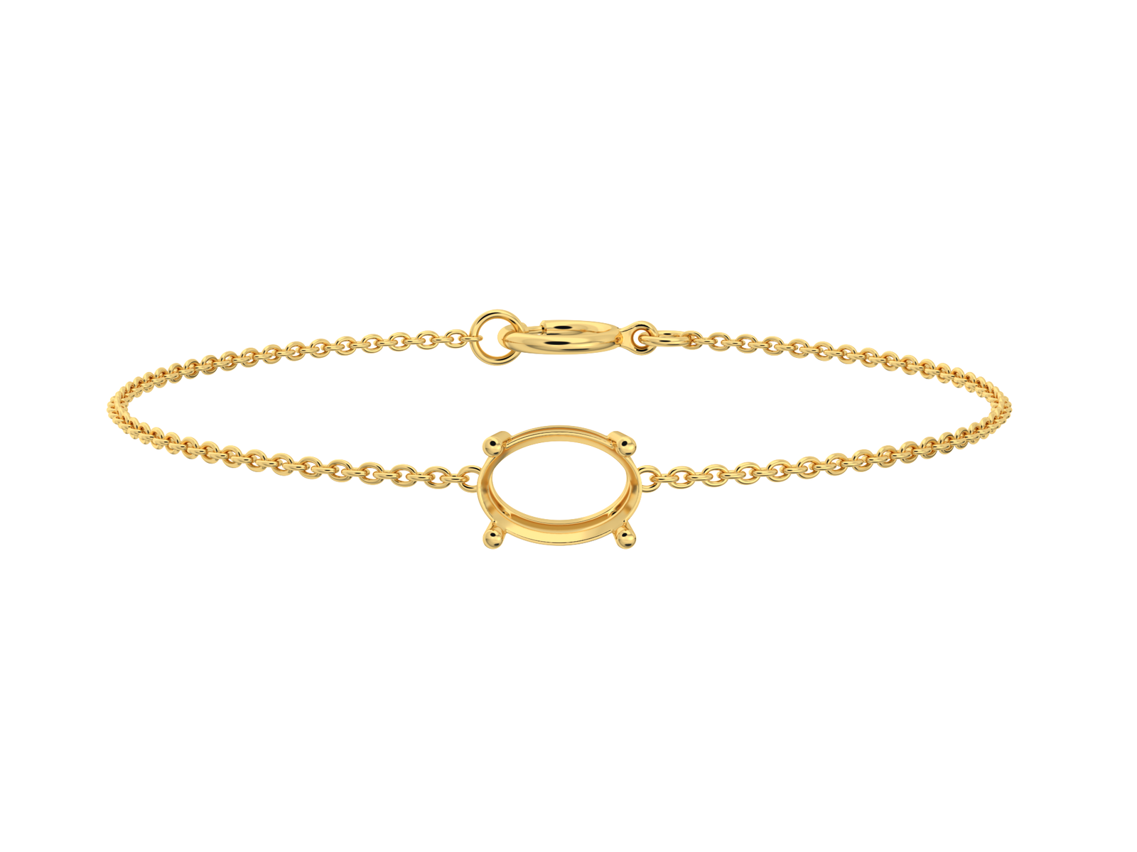 lab-grown-diamond-oval-yellow-gold-horizontal-basket-bracelet צמיד ל- יהלום מעבדה אובל 0.5 קראט לרוחב – זהב 14K