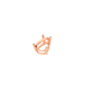 lab-grown-diamond-pear-rose-gold-basket-setting בית אבן ל- יהלום מעבדה טיפה 1 קראט – זהב 14K